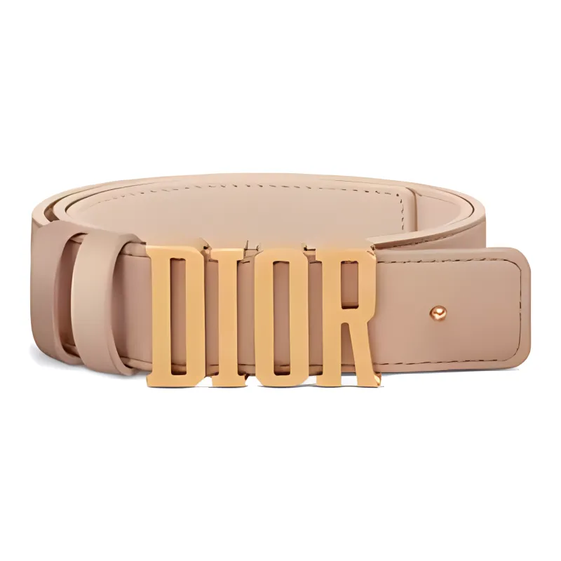 DIOR Cow Leather Belts Women's Width  3cm-1