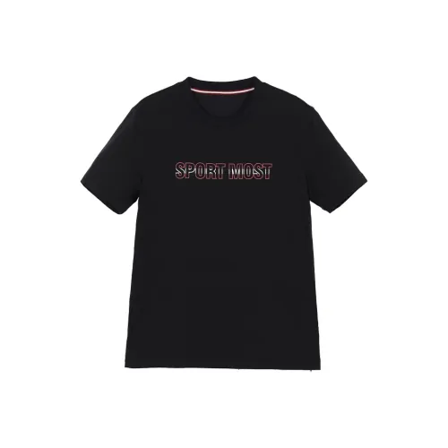 MOST T Shirts Men Black