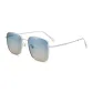 Silver Frame with Ocean Lens