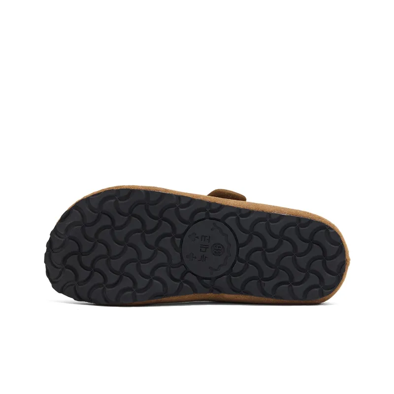 La Chapelle Abrasion Resistant Slip Resistant Wrap toe Slippers Women's Camel-5