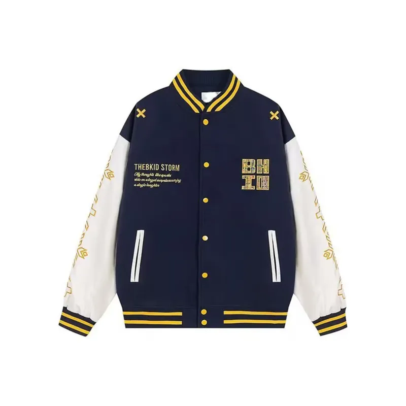 T IRA Jackets Coats Unisex Navy Blue-0