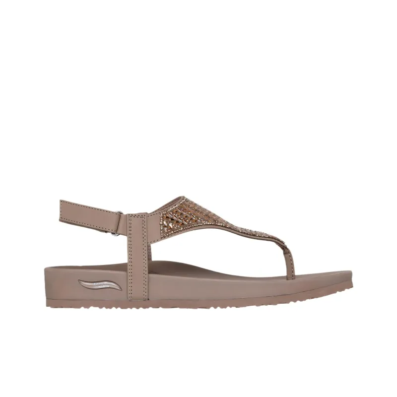 Skechers Slip Resistant Flip Flops Women's Mocha-1