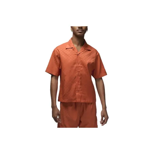 JORDAN Shirts Men Orange