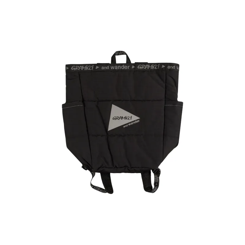 Gramicci Water-repellent Coating Backpack Unisex Black-1