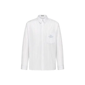 DIOR SS25 DIOR AND HYLTON NEL Shirt Men's White