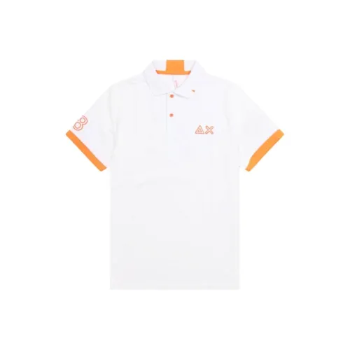 SUN68 Polo Shirts Men White