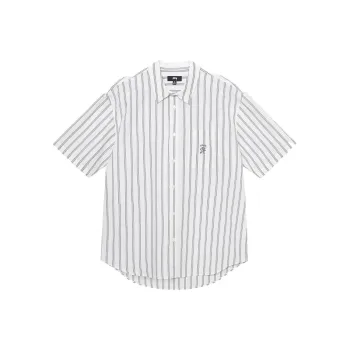 Stussy Boxy Striped Short Sleeve Shirt