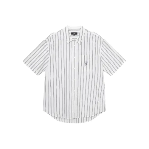 Stussy Boxy Striped Short Sleeve Shirt