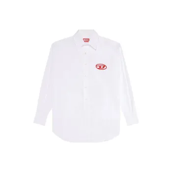 DIESEL Oval D embroidered Cotton Shirt