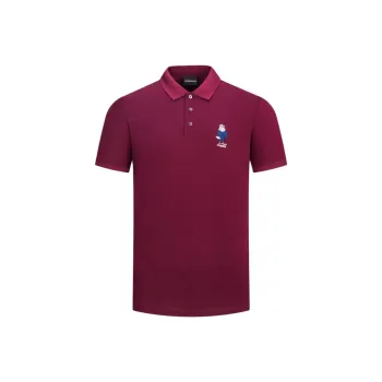 EMPORIO ARMANI EA Polo Shirts Men Burgundy
