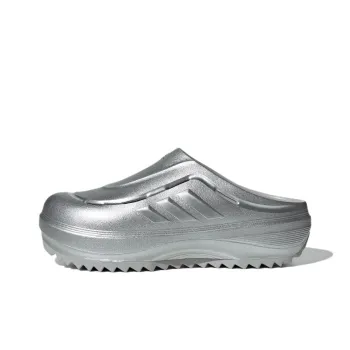Adidas OZWAVE CLOG Abrasion Resistant Slip Resistant Closed Toe Slippers Unisex Silver