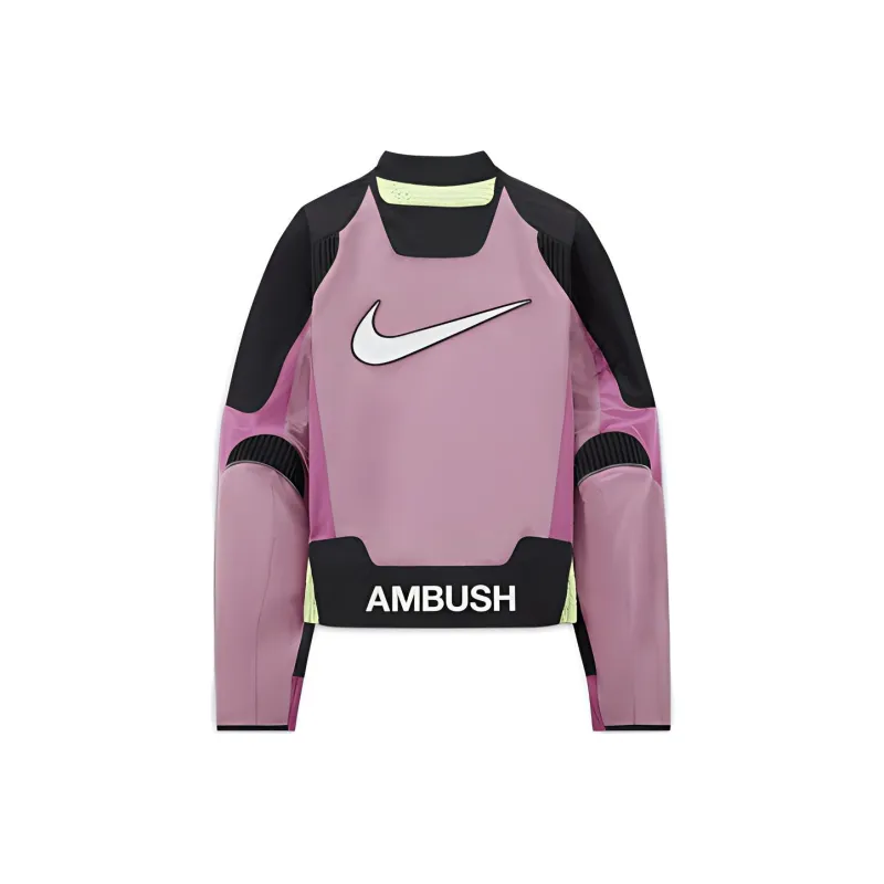 Nike Women's X Ambush Motorcycle Jacket 'Magic Flamingo/Black'-1