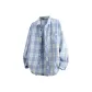 Light Blue Plaid (Long-Sleeved)