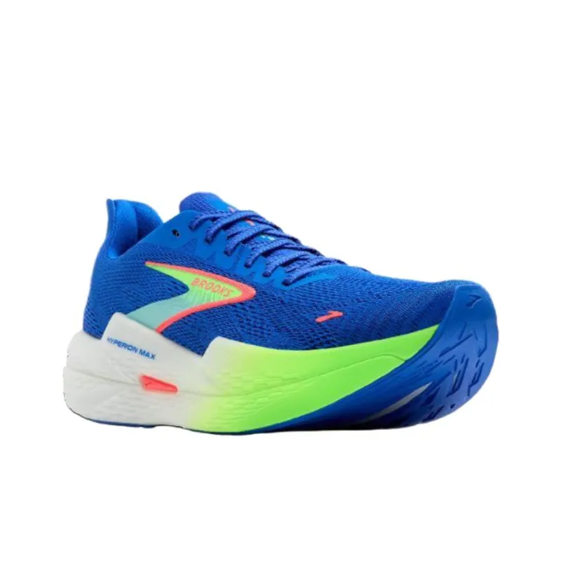 Brooks Hyperion Max 2 Anti Slip Wear Resistant Low Top Casual Running Shoes Men's Blue-4