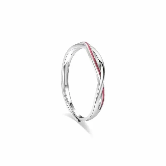 KIVA Sterling Silver Rings Unisex-8