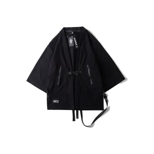 AOGZ 3/4 Sleeved Shirt Unisex Black