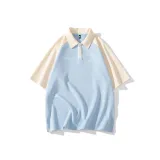 Light Blue/Beige Apricot
