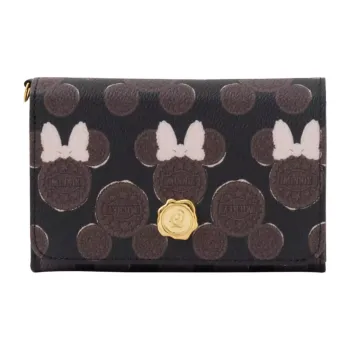 Disney Cotton Wallet Women's Brown & Black