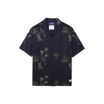Aftermaths Shirt Men's Blue Black