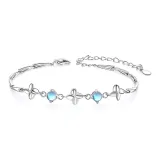 Four-Leaf Clover Bracelet