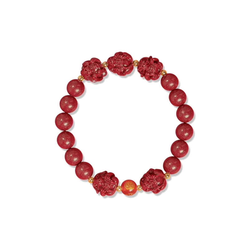 HELA DE HAI Cinnabar Bracelets Unisex-12