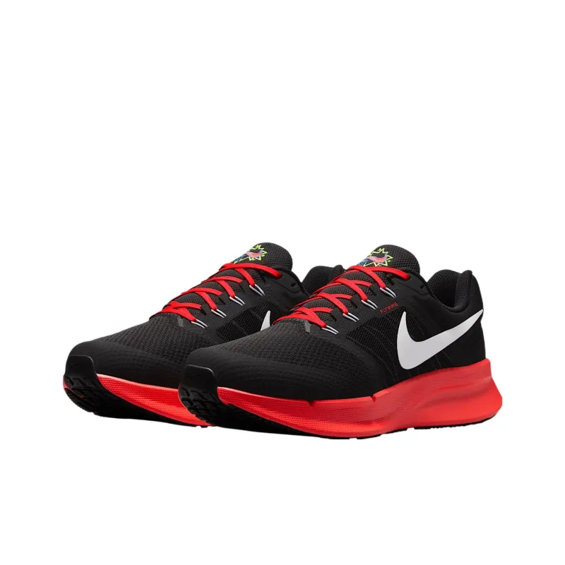 Nike Run Swift 3 Black Bright Crimson White-2