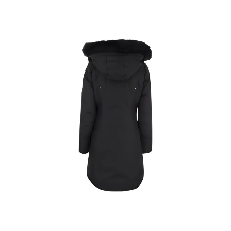 Moose Knuckles W Cloud Parka Sh Blk W/NAT Sh Parka 'Blk W/Nat Sh'-1