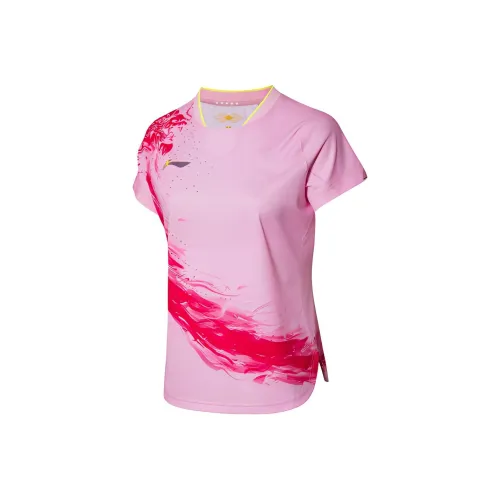 LINING Table Tennis Clothing Women's Pink