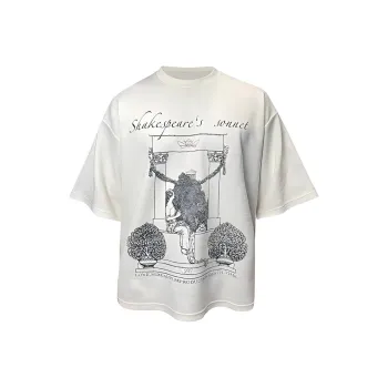 PAINT STAIN T Shirt Unisex White