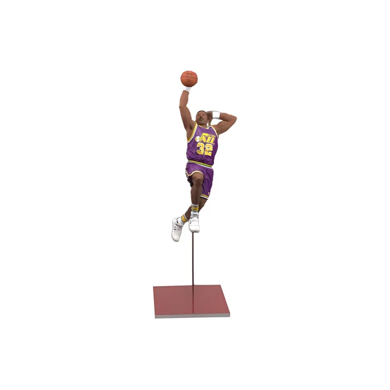 McFARLANE NBA Series NBA Star Character McFarland Legend Collection No. 5 Karl Malone Scale Figures-0