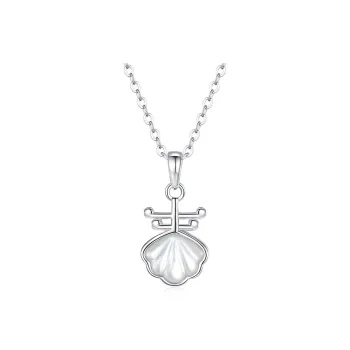 CENTURY&KINDLE S925 Silver Necklaces Women's