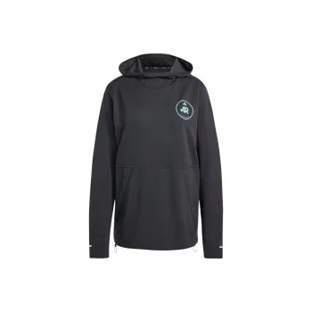 Adidas OWN THE RUN RUNNERS HOODIE GENDER NEUTRAL Sweatshirt Unisex Black