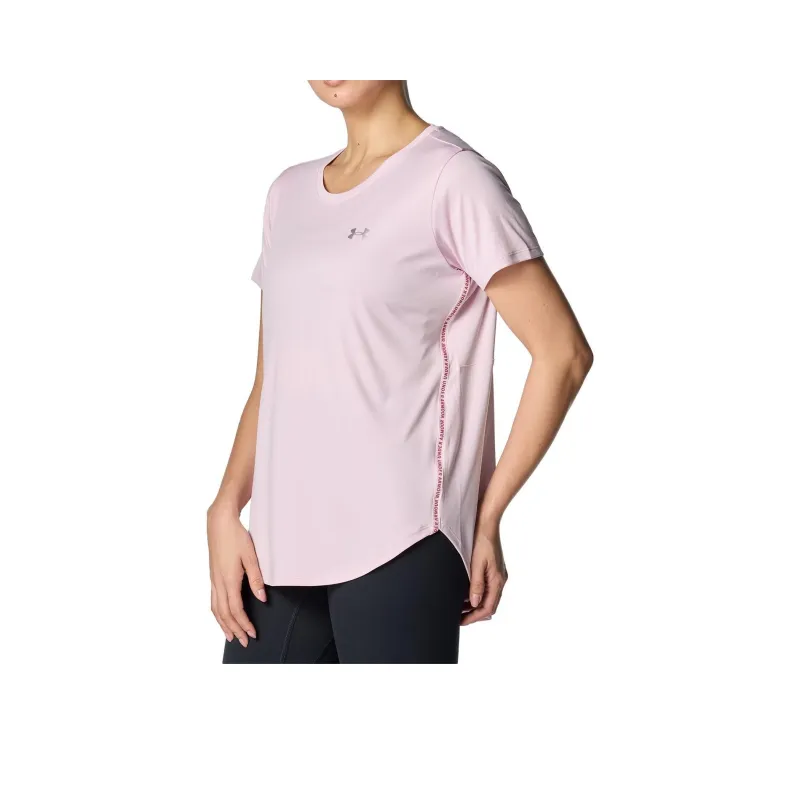Under Armour T Shirt Women's Pink-2