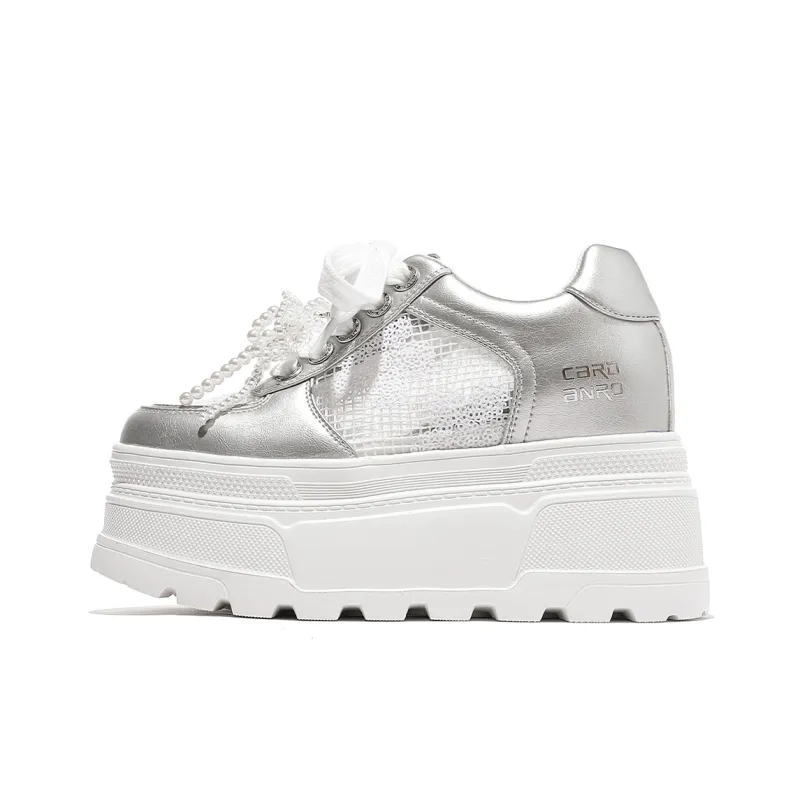 CARDANRO Small sized Sky Vegetables Low Top Skateboard Shoes Women's-6