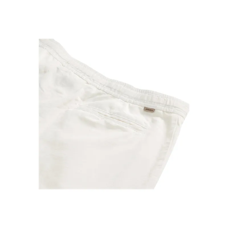 WOOLRICH SS25 Casual Shorts Men's Feather White-4