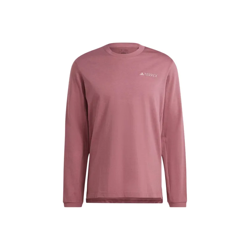 Adidas Terrex T-Shirts Men Burgundy-0