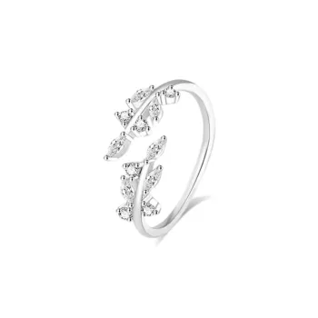 CHINA GOLD Natural Processed Topaz Rings Women's