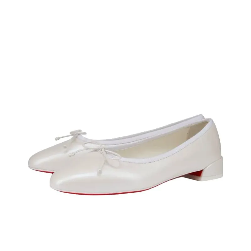 CL LUBOTING Sweetie Jane Casual Single Shoes Women's White-2