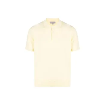 CANALI Polo Shirt Men's Banana Yellow