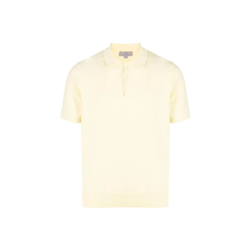 CANALI Polo Shirt Men's Banana Yellow-0