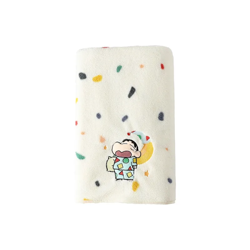 SHIJINGHUI x Crayon Shinchan Practical Towel Bath Towel Three Piece Set-6