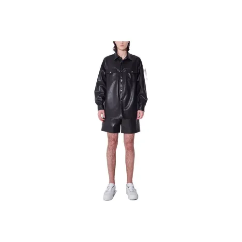 System Shirts Men Black