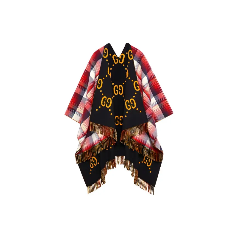GUCCI Shawls Unisex Black-1