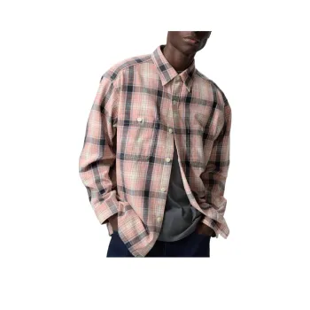 UNIQLO Shirts Unisex Peach Pink