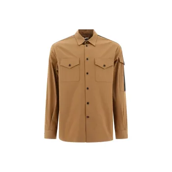 Alexander McQueen Logo Detailed Long Sleeved Shirt