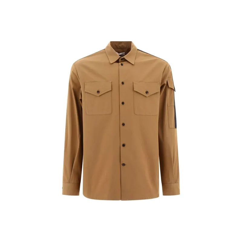 Alexander McQueen Logo Detailed Long Sleeved Shirt-0