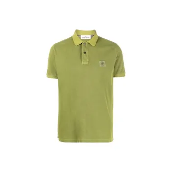 STONE ISLAND Polo Shirt Men's Green