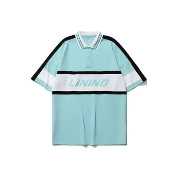 LiNing Sports Fashion Collection Polo Shirt Men's Clearwater Blue