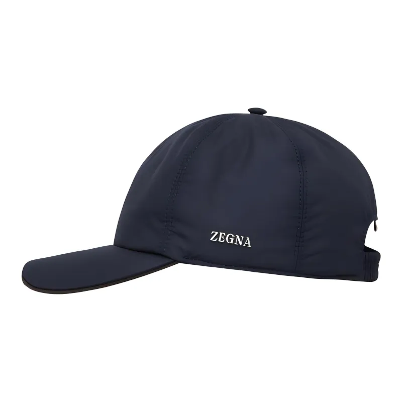 Ermenegildo Zegna Logo Plaque Baseball Cap-2