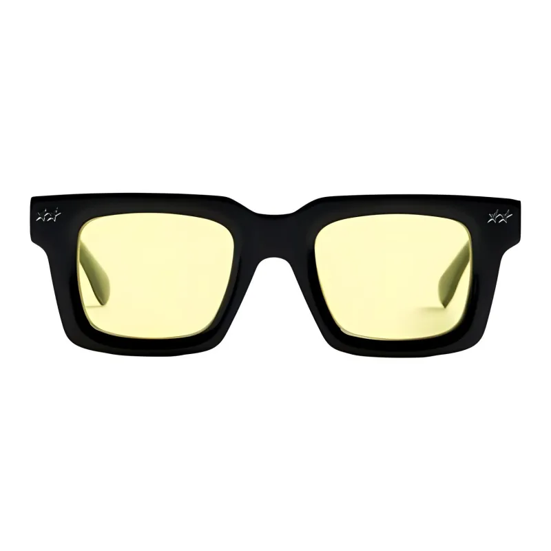 ZARA Irregular Shape Sunglasses Men's Black-1